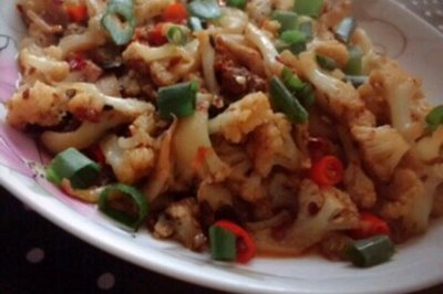 干锅菜花