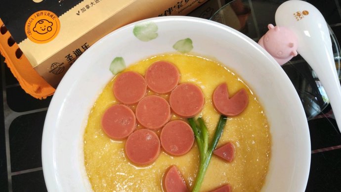 当芙蓉蛋偶遇火腿肠后