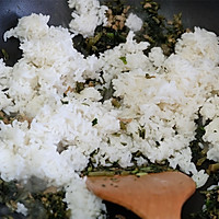 雪菜肉丝炒饭的做法图解6