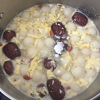 冰糖枸杞桂花酒酿丸子的做法图解5