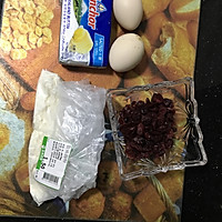 蔓越梅餅乾的做法图解1