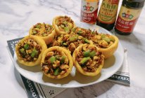 小窝头鸡蛋外婆菜的做法