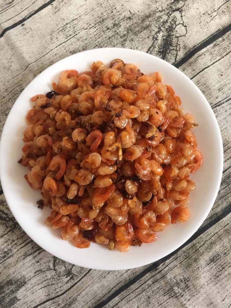 香酥小河虾的做法