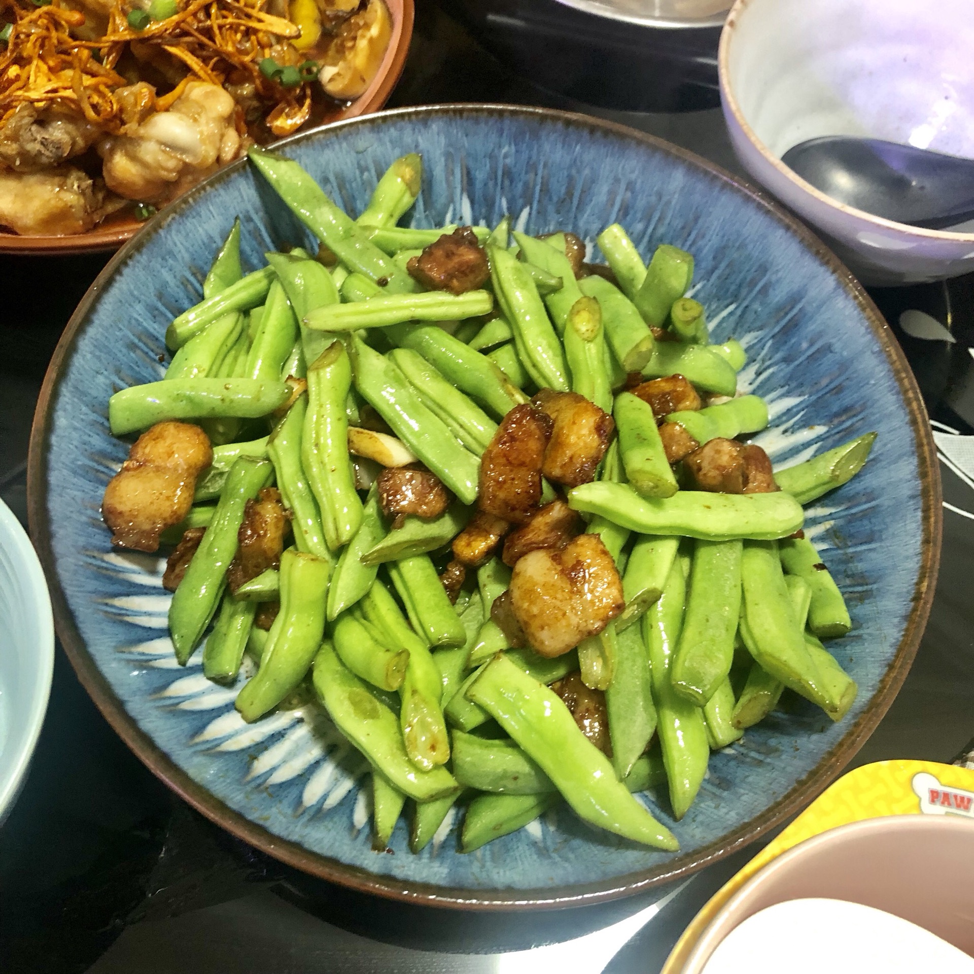 Fried String beans with pork