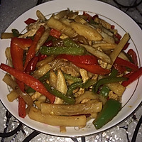 酸萝卜炒肉丝的做法图解1