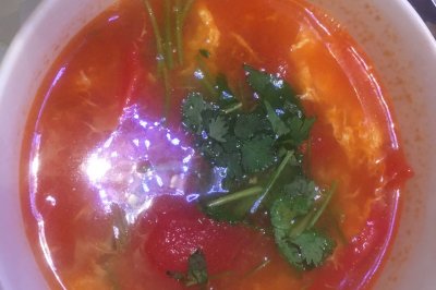 西红柿蛋花汤