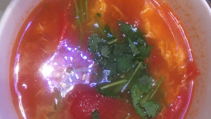 西红柿蛋花汤