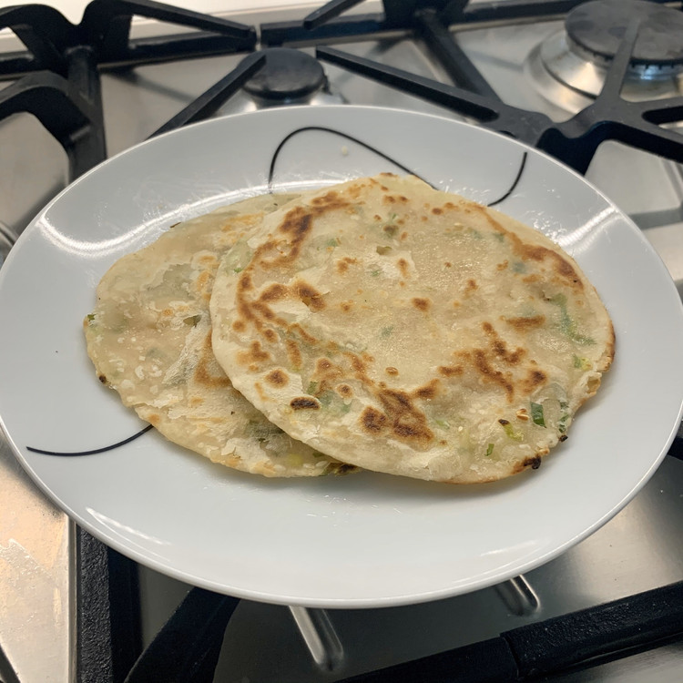 快手早餐之葱油饼的做法