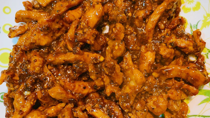 京酱肉丝