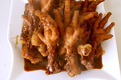 红烧鸡爪