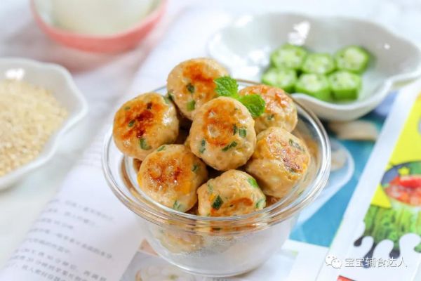 藜麦秋葵鸡肉饼【宝宝辅食】