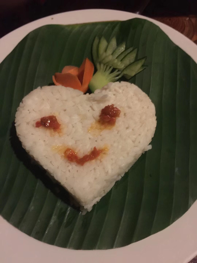 心型米饭的做法