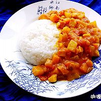 家庭版的咖喱鸡饭（简单快捷）的做法图解4