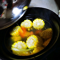 #我们约饭吧#淮山红萝卜玉米骨头汤。的做法图解7
