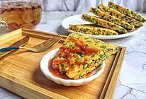 #冰箱剩余食材大改造#长豆角煎饼的做法