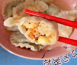 饺子-玉米香菇猪肉饺&韭菜猪肉饺的做法