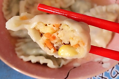 饺子-玉米香菇猪肉饺&韭菜猪肉饺