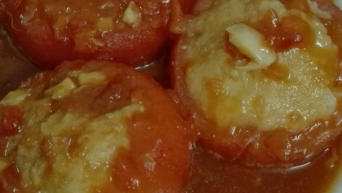 猪肉土豆酿西红柿