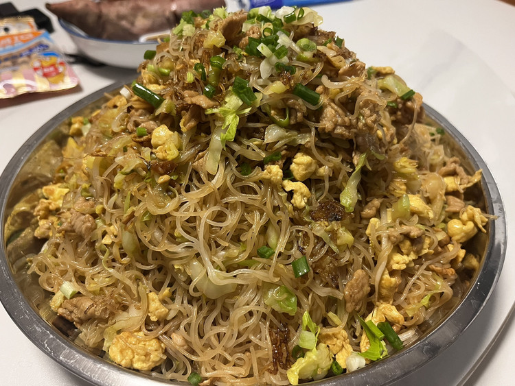 客家炒米粉的做法