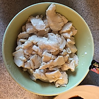 洋白菜炒鸡肉的做法图解3