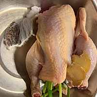 古法铸铁锅盐焗鸡的做法图解1