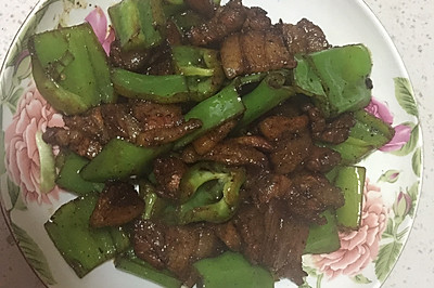 青椒炒五花肉