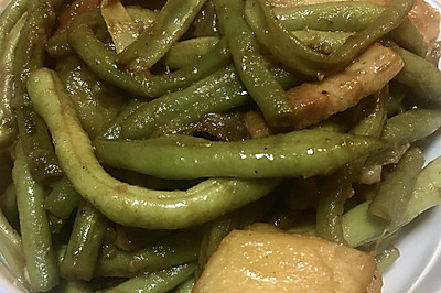 家炖豆角（妈妈做的味道）