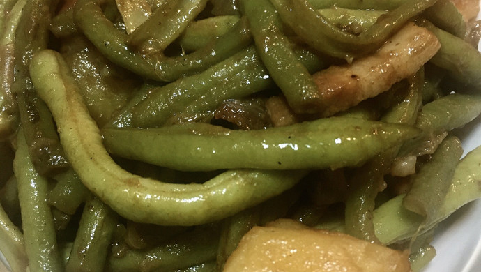 家炖豆角（妈妈做的味道）