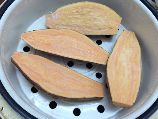 糖朝芝士焗薯的做法图解2
