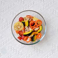 美极时蔬烤鸡胸肉的做法图解5