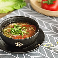 低脂肪 清肠胃 清香三丝素食汤的做法图解10