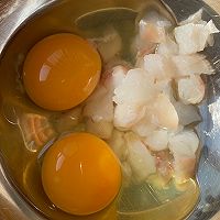 #宝宝的第一口辅食鱼#挪威北极鳕鱼芝士滑蛋的做法图解2