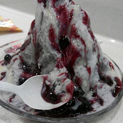 香竽蓝莓冰激凌