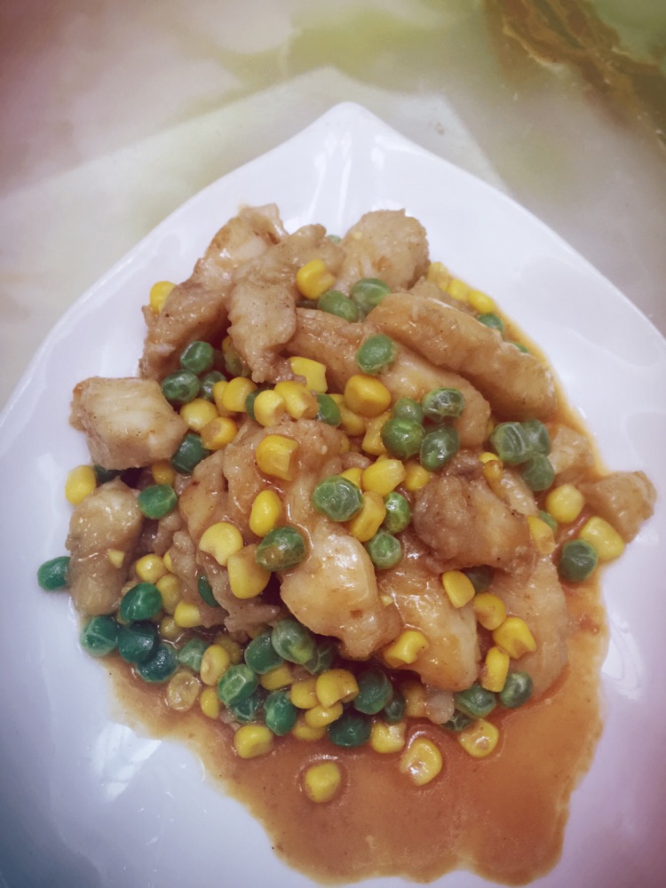 茄汁杂蔬龙利鱼的做法图解1
