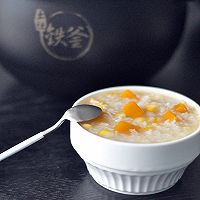 南瓜玉米糯米粥#铁釜烧饭就是香#的做法图解11