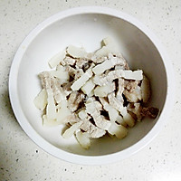 豆角肉丝焖面 #铁釜烧饭就是香#的做法图解5
