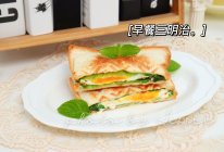 #美味开学季#原味三明治：10分钟快速早餐的做法