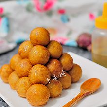 脆皮黄金红薯丸子 经典而又简单的家常甜食中也有小技巧需要掌握