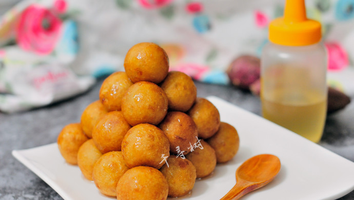 脆皮黄金红薯丸子 经典而又简单的家常甜食中也有小技巧需要掌握