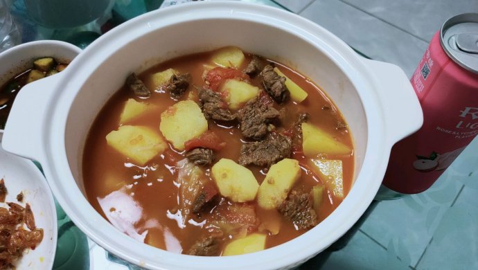 番茄牛腩加土豆