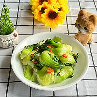 #时令蔬菜最养人#清炒飘儿菜的做法图解9