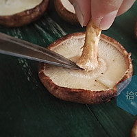 森系美食香菇肉蓉蛋【清蒸菜主题】的做法图解5