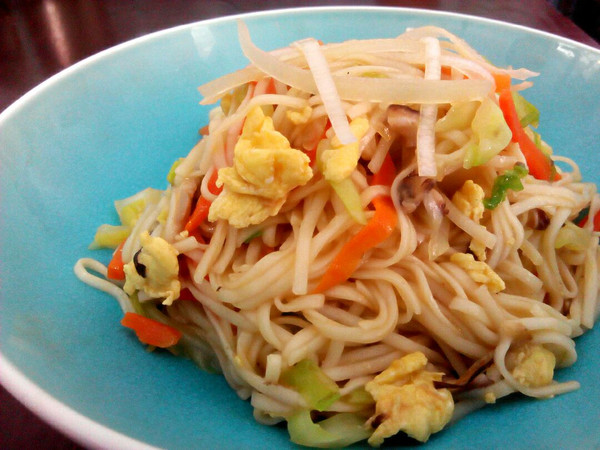 家常主食：炒挂面