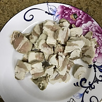 山药慈菇炒肉片的做法图解4