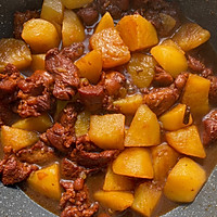 #家乡年味 鲜才够味#土豆炖羊肉的做法图解9