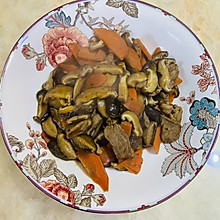 胡萝卜香菇烩瘦肉（下饭菜）