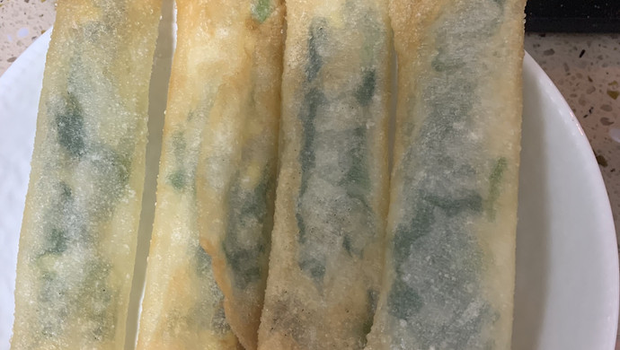 韭菜鸡蛋馅春卷
