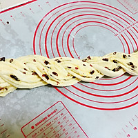 椰蓉蔓越莓 花环面包-附编花步骤 全家早餐的做法图解14