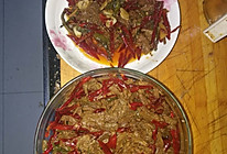 辣椒炒牛肉丝的做法