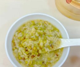 中式早餐家常绿豆粥，口感软糯顺滑。的做法
